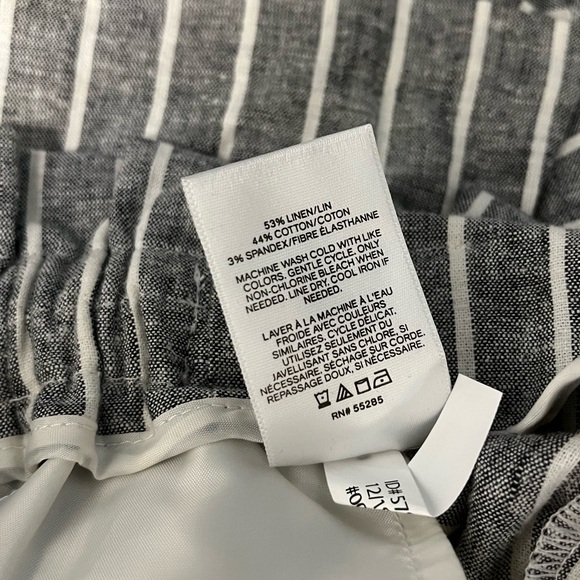 Express Linen Papebag High Rise Shortie Size XS - Picture 5 of 5